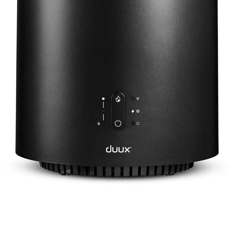 Duux Threesixty 2 Smart Fan Heater in Black ( DXCH30UK / 1800w / smartphone control )