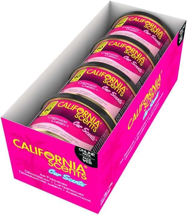 California Scents 4 Pack - Coronado Cherry £9.19