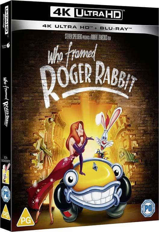 Who Framed Roger Rabbit 4K Ultra-HD [Blu-ray] [2021] [Region Free] £11.80 @ Amazon