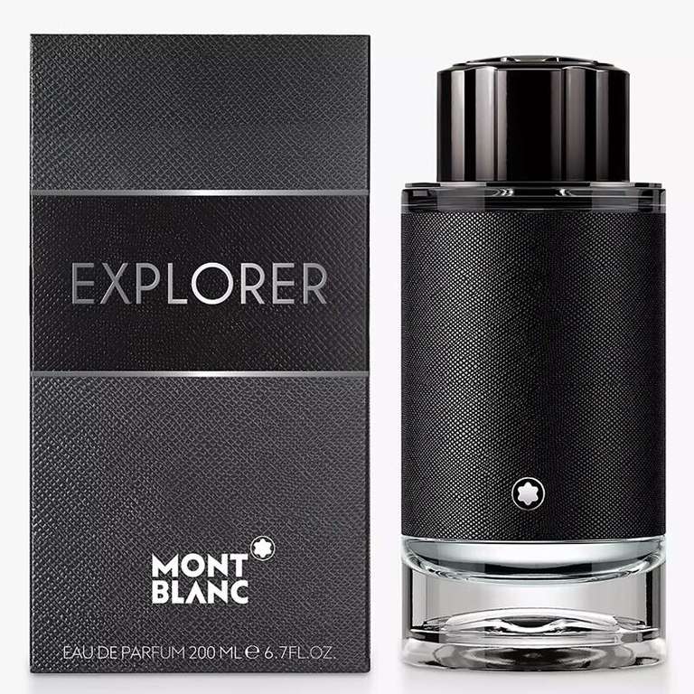 Mont Blanc Explorer Eau de Parfum 200ml Spray - £58.83 with code @ perfume_shop_direct/ Ebay