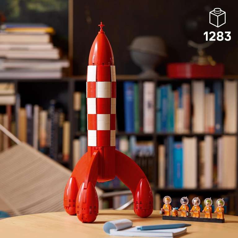 Rocket Ralpg LEGO Ideas Tintin Moon Rocket 21367 - With Applied Voucher | Hotukdeals