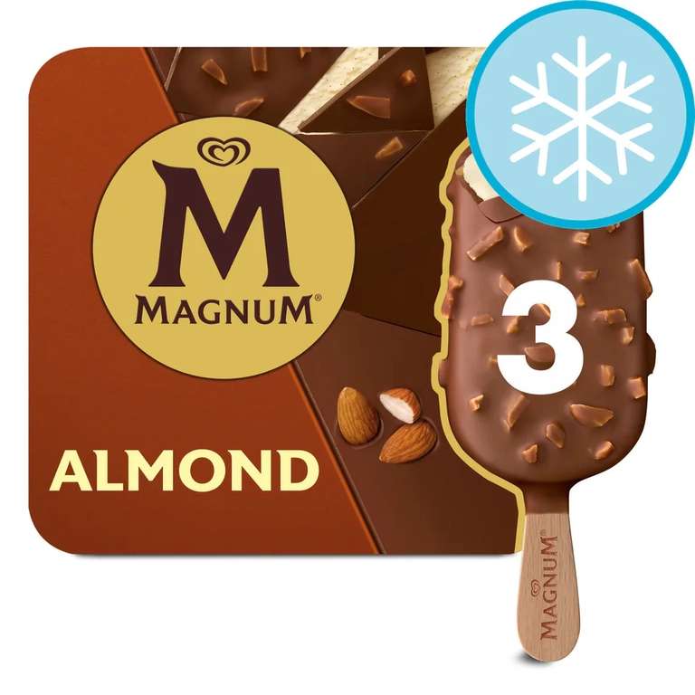 Magnum Classic Ice Cream Sticks 3x100ml & Other Flavours Clubcard Price