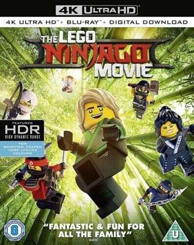 The LEGO Ninjago Movie (4K UHD Blu-ray) - £3.99 delivered @ global_deals / eBay
