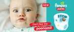 Coupon for FREE Pampers Poonami Proof Pants essential pack @ Pampers