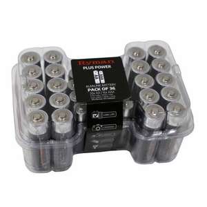 Ryman Assorted Alkaline Batteries Pack of 36, free collection - £5.99 Free C&C @ Ryman