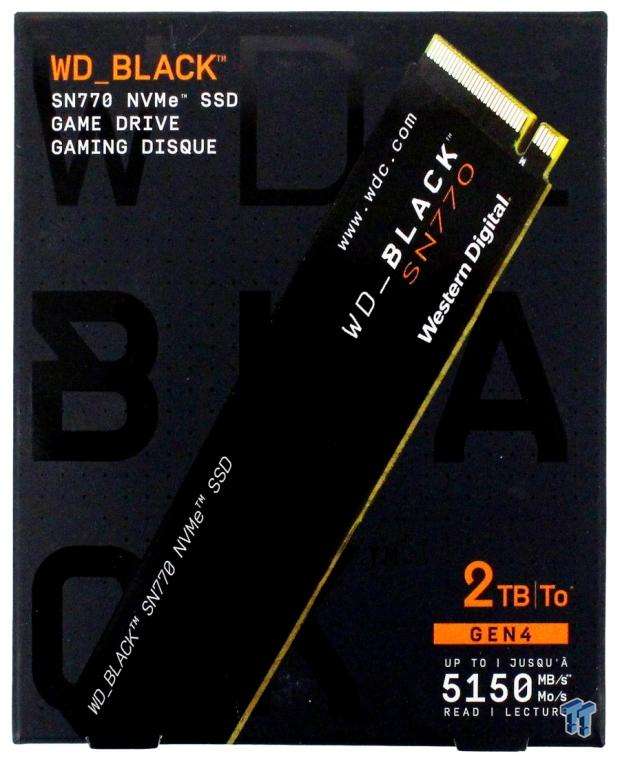 WD_BLACK 2TB SN770 M.2 2280 PCIe Gen4 NVMe Gaming SSD up to 5150 MB/s read speed £95.99 @ Amazon