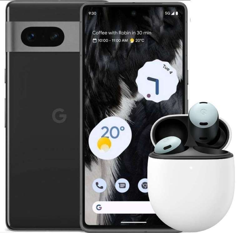 Google Pixel 7 128GB + Pixel Buds Pro + £125 xtra trade in, 50GB iD Data with EU roaming - £20.99pm/24 + £49 Upfront- £552.76 (£65 TCB)@ CPW