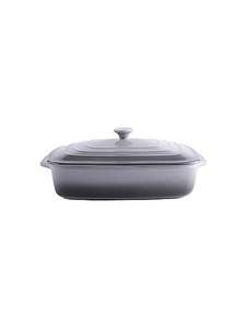 Grey Large Rectangular Casserole Dish 39cm- Oven Safe- FreeCollection £13 @ George (Asda)