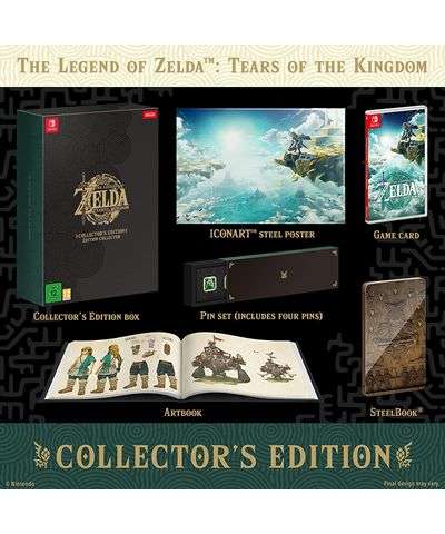 The Legend of Zelda Tears of the Kingdom Collectior's Edition (Nintendo Switch) £99.99 @ Hit