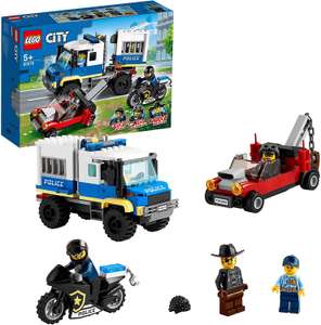 LEGO 60276 City Police Prisoner Transport Tow Truck Toy, Police Station Expansion Set £10 Prime (+£4.99 Non-Prime) @ Amazon