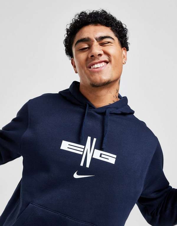 Men's Nike England Blue Sportswear Hoodie free C&C