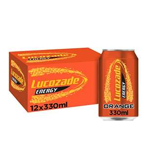 Lucozade Energy Orange 12x330ml £5 each / £4.50 each using Subscribe & Save (Min order of 2) £10 / £9 Subscribe & Save @ Amazon