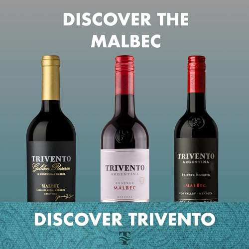 Trivento Reserve Malbec Red Wine ,Argentina, Sweet & Velvety, (6 x 75cl) - w/voucher