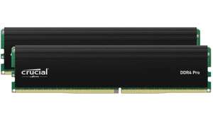 Crucial Pro DDR4 RAM 32GB (2x16GB) 3200MHz Memory Kit w.code