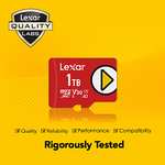 Lexar PLAY 1TB microSDXC UHS-I-Card, Up To 150MB/s Read, LMSPLAY001T-BNNNU Sold by Amazon US