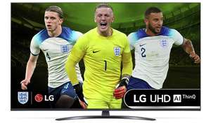 LG 60 Inch 60UQ81006LB Smart 4K UHD HDR LED Freeview TV With Code + 10x Nectar Points - Free Click & Collect