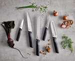 Jospeh Joseph Duo 5 Piece Elevate Kitchen Knife set, Japanese Stainless Steel blades