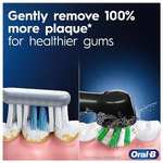 Oral-B Pro 3 Electric Toothbrush, 1 Cross Action Toothbrush Head & Travel Case, 3 Modes with Teeth Whitening, 2 Pin UK Plug, 3500, Black