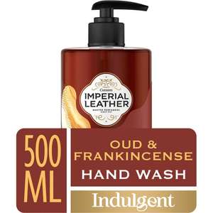 Imperial Leather Indulgent Hand Wash Antibacterial Oud & Frankincense / Cotton Flower & Vanilla Orchid / Florals & Golden Nectar 500ml