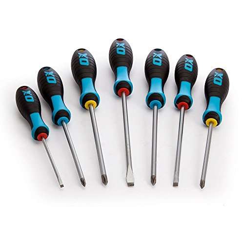 OX Pro 7 Piece Screwdriver Set (Usually dispatched within 1 to 4 weeks) £16.95 @ Amazon