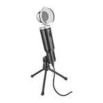 Trust Madell Microphone and Stand for PC and Laptop with 3.5 mm Plug Black, 21.0 cm x 6.0 cm x 7.0 cm £11.99 @ Amazon