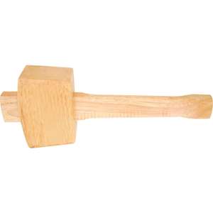 Wooden Mallet 115mm face £2.88 free collection @ Toolstaton