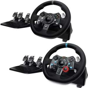 Logitech G29 / Logitech G920 Driving Force Steering Wheel - Free Click & Collect - Possible Extra £5 Off with Marketing Email Sign-up