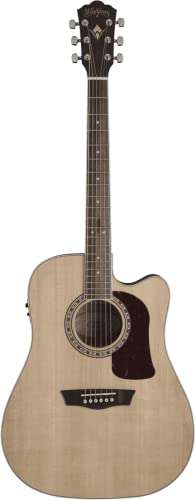 Washburn HD10SCE Heritage 10 Series Acoustic Cutaway Guitar