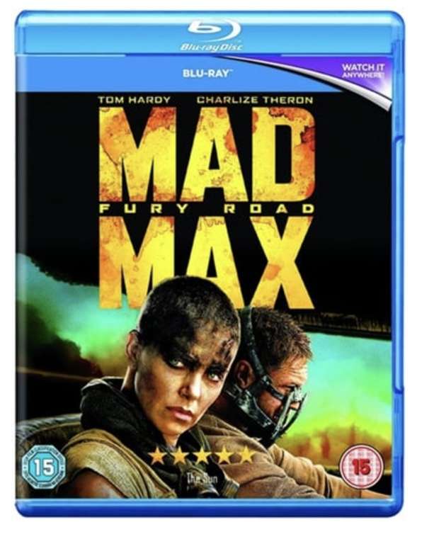 USED - Mad Max Fury Road - Blu Ray - Free C&C