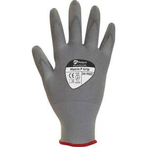 5X Polyco 304-MAT Matrix 'P' Grip Grey Nylon Gloves Size 10 - £1.49 @ eBay / Zoro Tools UK (UK Mainland)