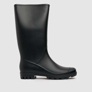 Schuh Black Denver Wellington Boots (Sizes 3 - 8) £14.99 click and collect @ Schuh