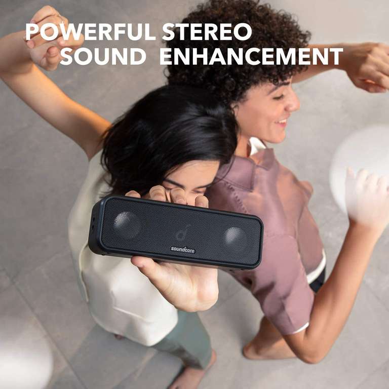 soundcore 3 by Anker: Bluetooth 5.0 Speaker, 24H Playtime, IPX7 Waterproof Sold by AnkerDirect UK FBA