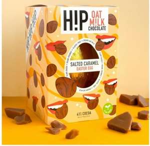 HiP Oat Milk Chocolate Salted Caramel Easter Egg 150g £1 @ Sainsbury's Oldbury