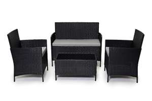 Rattan Garden Furniture Set, Patio or Conservatory 4 piece set Sold by Evre24 @ Amazon