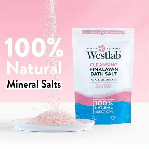 Westlab Cleansing Himalayan Bath Salt Pouch, 1Kg - £1.99 at Amazon