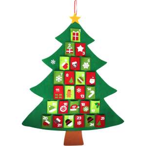 Felt Advent Christmas Tree - £3.75 + £3.95 Delivery @ Hobbycraft