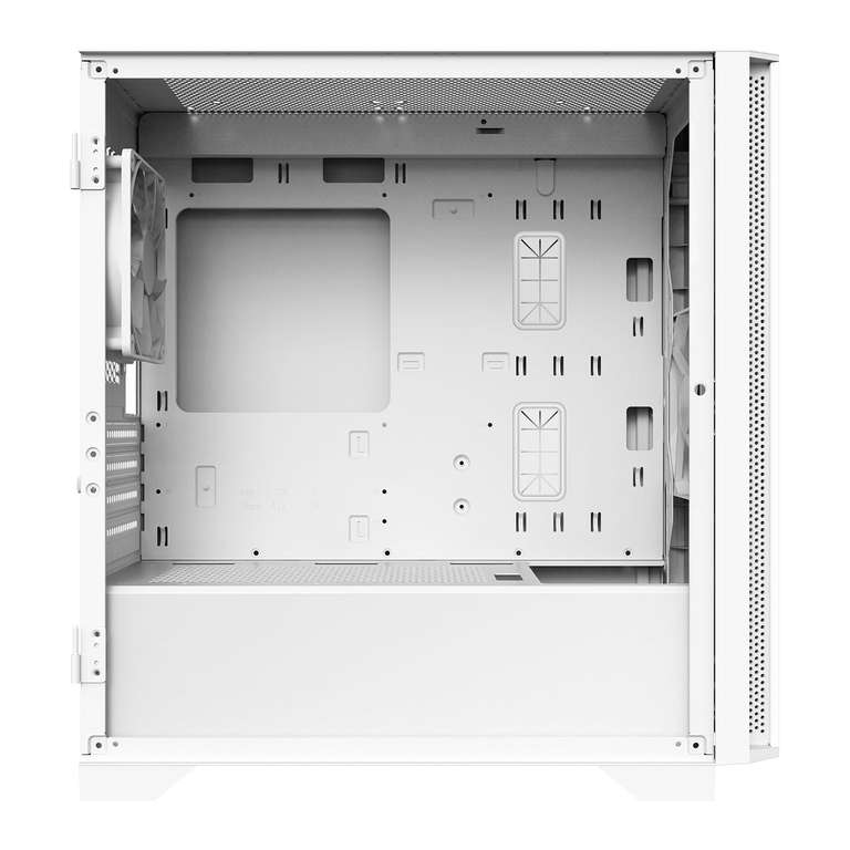 Montech AIR 100 LITE White Tempered Glass MicroATX Case