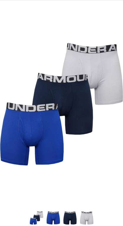 Under Armour Men's Charged Cotton 3 Pack - S size only
