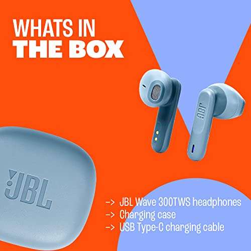 JBL Wave 300 TWS True Wireless Earbuds 26 hours of Playback in Black/Pink/White/Blue £34.95 delivered (UK Mainland) @ magicvision