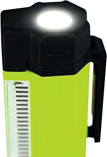 Luceco Rechargeable Mini Tilt Torch with Integrated USB Charger, Green - £10.01 @ Amazon
