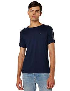 Tommy Hilfiger - Men's navy logo T-Shirt - Tommy Logo - 100% Cotton Jersey - all sizes ( white from £22.49)