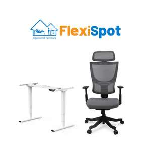 Flexispot Sale - EG: E5 Dual Motor Desk £219.99 / E7 Premium Series Desk £279.99 Delivered With Code @ Flexispot