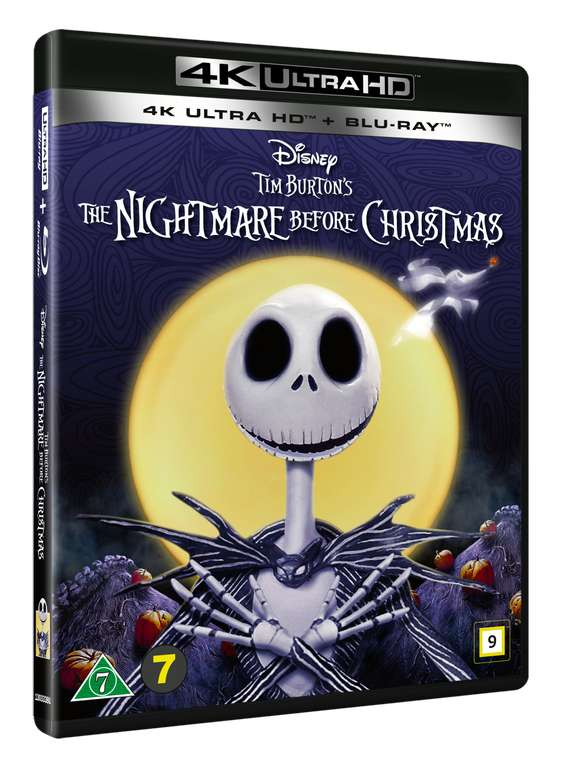 The Nightmare Before Christmas 4K UHD + Blu Ray (Pre-order)