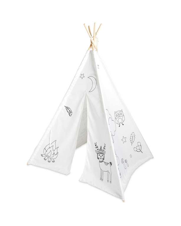 Garfix paint your own Teepee down to £9.99 / £12.94 delivered @ Aldi