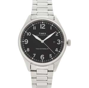 Timex Waterbury 40mm Automatic 21 Jewels exhibition case back watch £89.99 Free Click & Collect @ TK Maxx