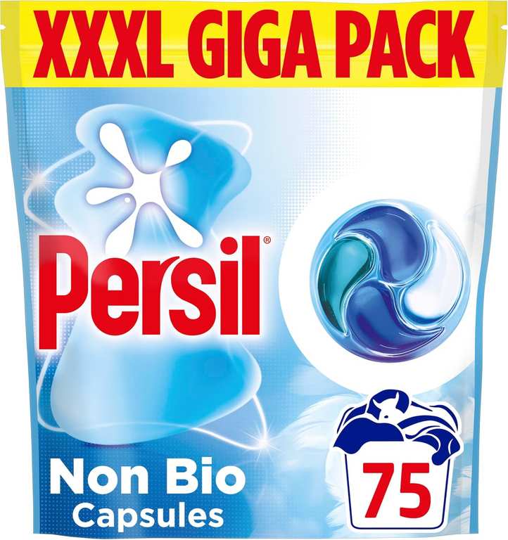 Persil Non Bio 4-in-1 Laundry Capsules - 75 Washes