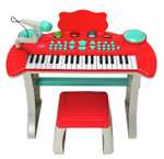 Chad Valley Keyboard Stand and Stool Red Pink £20.80 with code + Free Click and Collect @ Argos