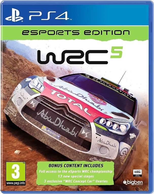 WRC 5 eSports Edition ps4