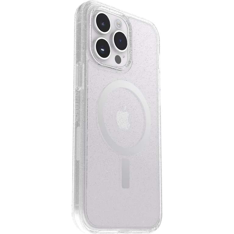 OtterBox Symmetry Plus Clear Case for iPhone 14 Pro Max, Stardust
