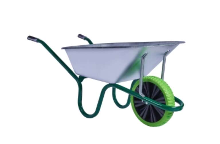 Haemmerlin 120L Puncture Free Wheelbarrow + Tipping Bar £66 Free Collection @ Travis Perkins